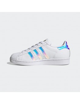 ADIDAS SUPERSTAR 'IRIDESCENT' CLOUD WHITE / GOLD METALLIC 