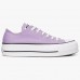 CONVERSE CHUCK TAYLOR ALL STAR LIFT LOW TOP WASHED LILAC