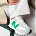 NEW BALANCE WS 327 WHITE/GREEN