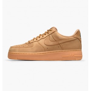 NIKE AIR FORCE 1 '07 WB FLAX - GUM LIGHT BROWN