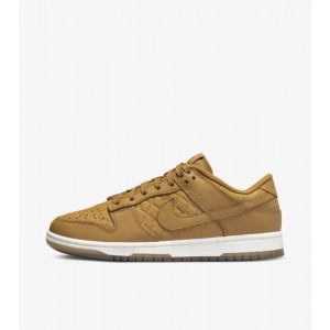 NIKE DUNK LOW QUILTED WHEAT 