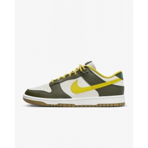 NIKE DUNK LOW 'CARGO KHAKI VIVID SULFUR'