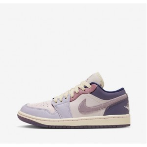 NIKE AIR JORDAN 1 LOW PASTEL / PURPLE 