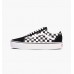 VANS OLD SKOOL PLATFORM CHECKERBOARD BLACK / TRUE WHITE