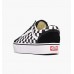 VANS OLD SKOOL PLATFORM CHECKERBOARD BLACK / TRUE WHITE