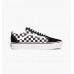 VANS OLD SKOOL PLATFORM CHECKERBOARD BLACK / TRUE WHITE